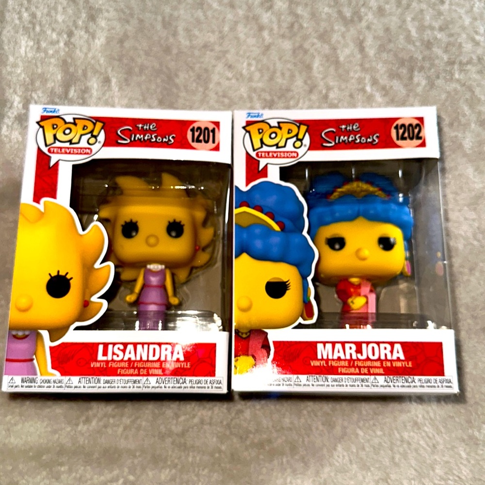 Funko Pop Set Simpsons Mother and Daughter